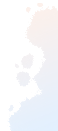 A colourful blob of paint